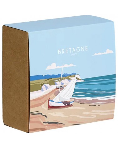 Coffret carton carré Bretagne