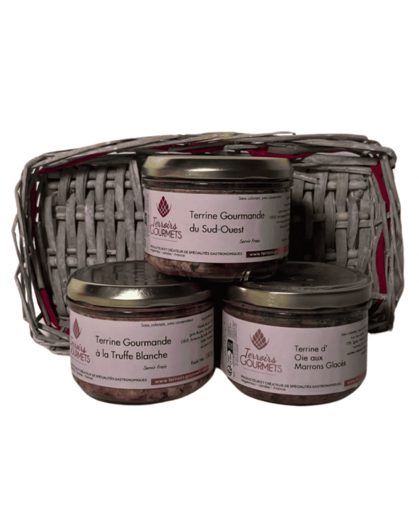 Coffret cadeau terrines du Sud-Ouest