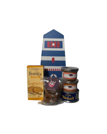 Coffret cadeau phare breton