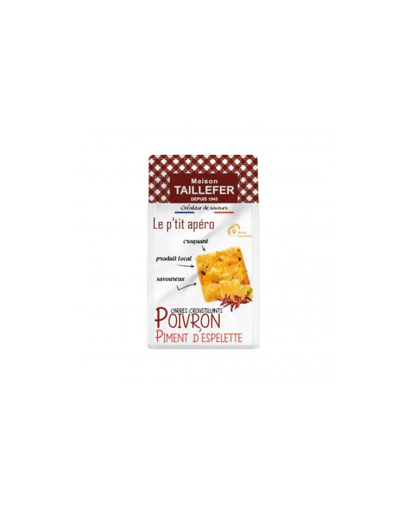 Carré croustillant poivron piment d'Espelette 97g BIO