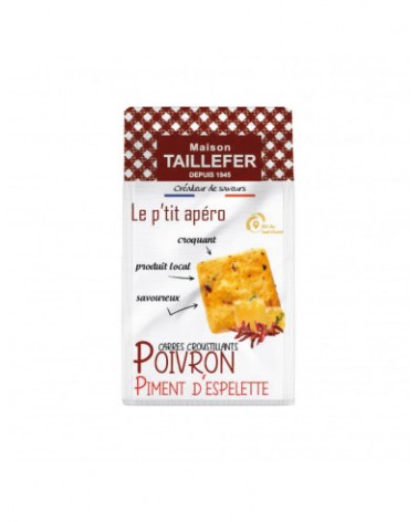 Carré croustillant poivron piment d'Espelette 97g BIO