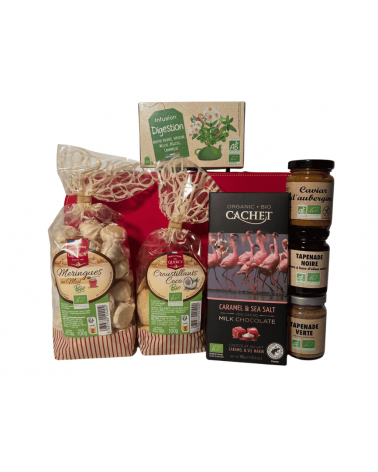 Coffret Garni Voyage Gourmand Bio