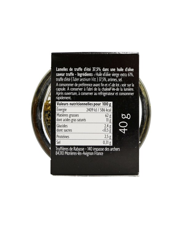 Carpaccio de truffe d'été 40g