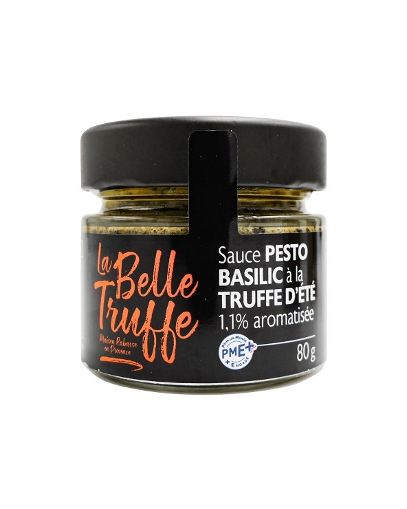 Sauce pesto basilic à la truffe d'été 80g