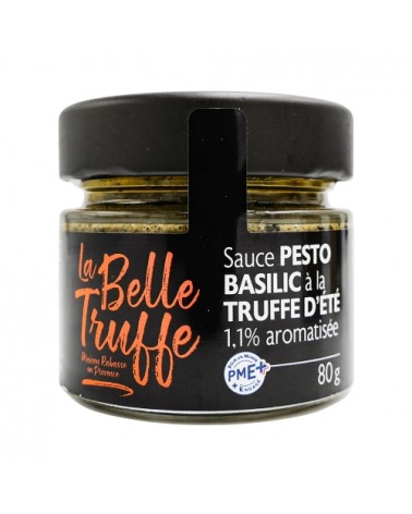 Sauce pesto basilic à la truffe d'été 80g