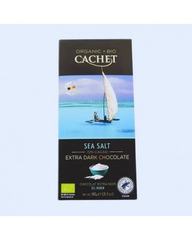 Chocolat noir Bio Fleur de sel 90g