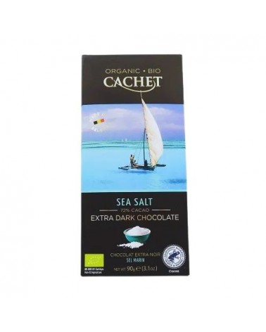 Chocolat noir Bio Fleur de sel 90g