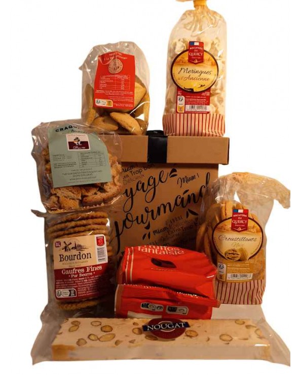 Coffret Cadeau Voyage Gourmand sucré