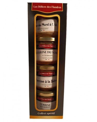 Lot de 4 terrines Chti