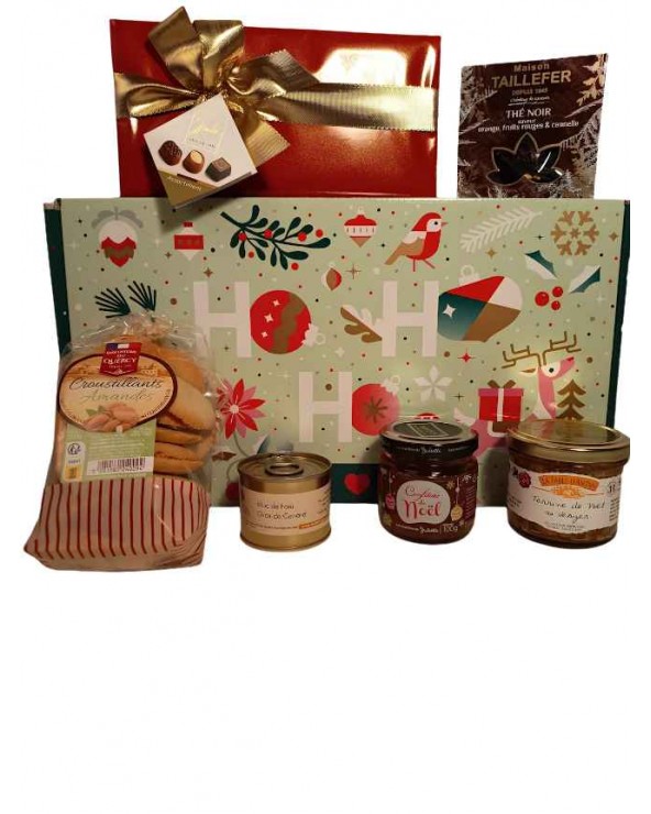 Panier gourmand Halte Gourmande à Noël