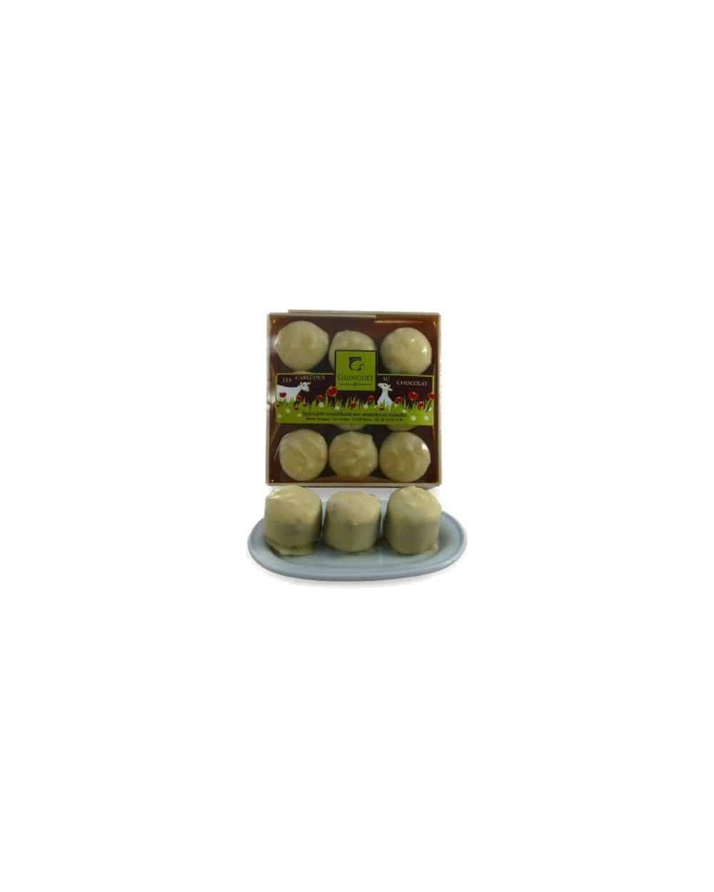 Plateau de 9 minis cabécous pralinés amandes 95g