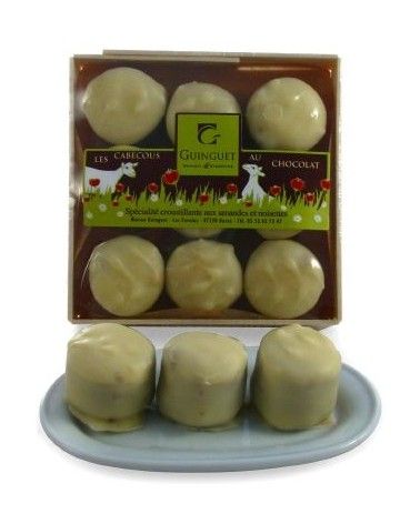 Plateau de 9 minis cabécous pralinés amandes 95g