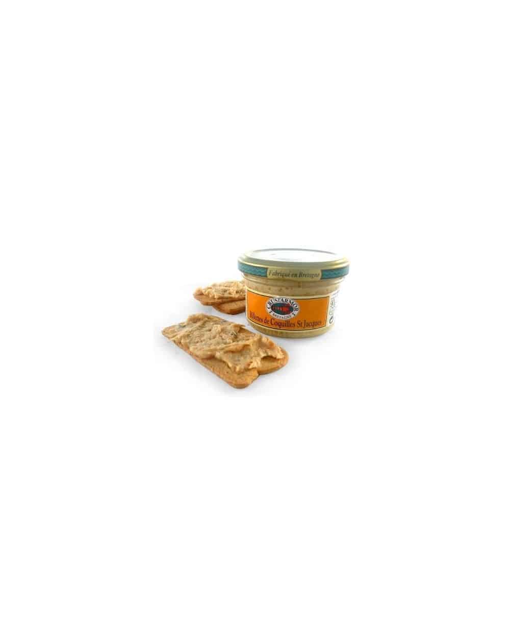 Rillettes de coquilles st Jacques 90g