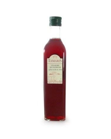 Vinaigre de vin rouge affiné en fût de chêne 50cl