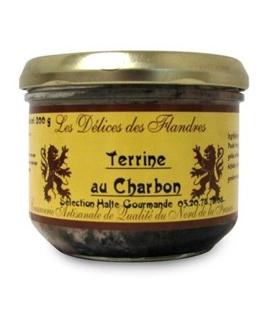 Terrine au charbon 200g