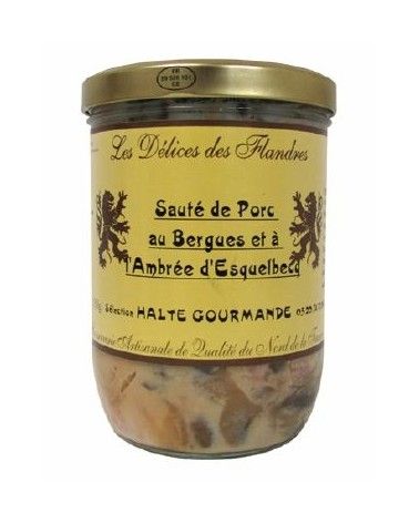 Sauté de porc au Bergues et à l'Ambrée d'Esquelbecq 750g