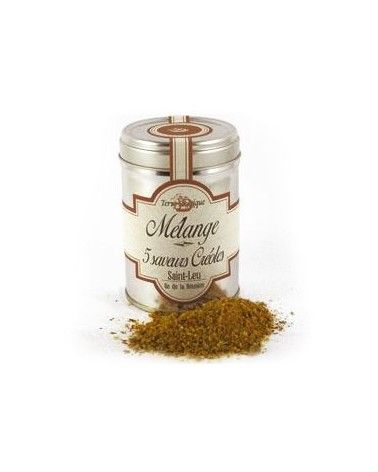 Mélange 5 saveurs créoles, Réunion 60g