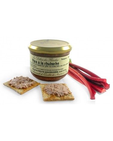 Pâté à la rhubarbe et au Nectar de Rhubarbe 200g