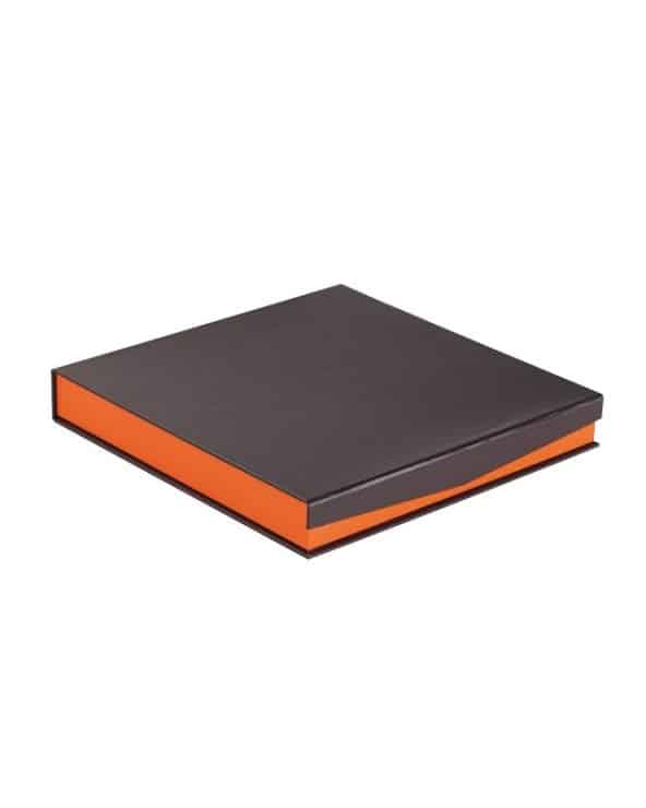 Grand coffret coloris marron/orange