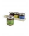 Coffret en bois de 4 Confits SAVEURS EN OR 160g