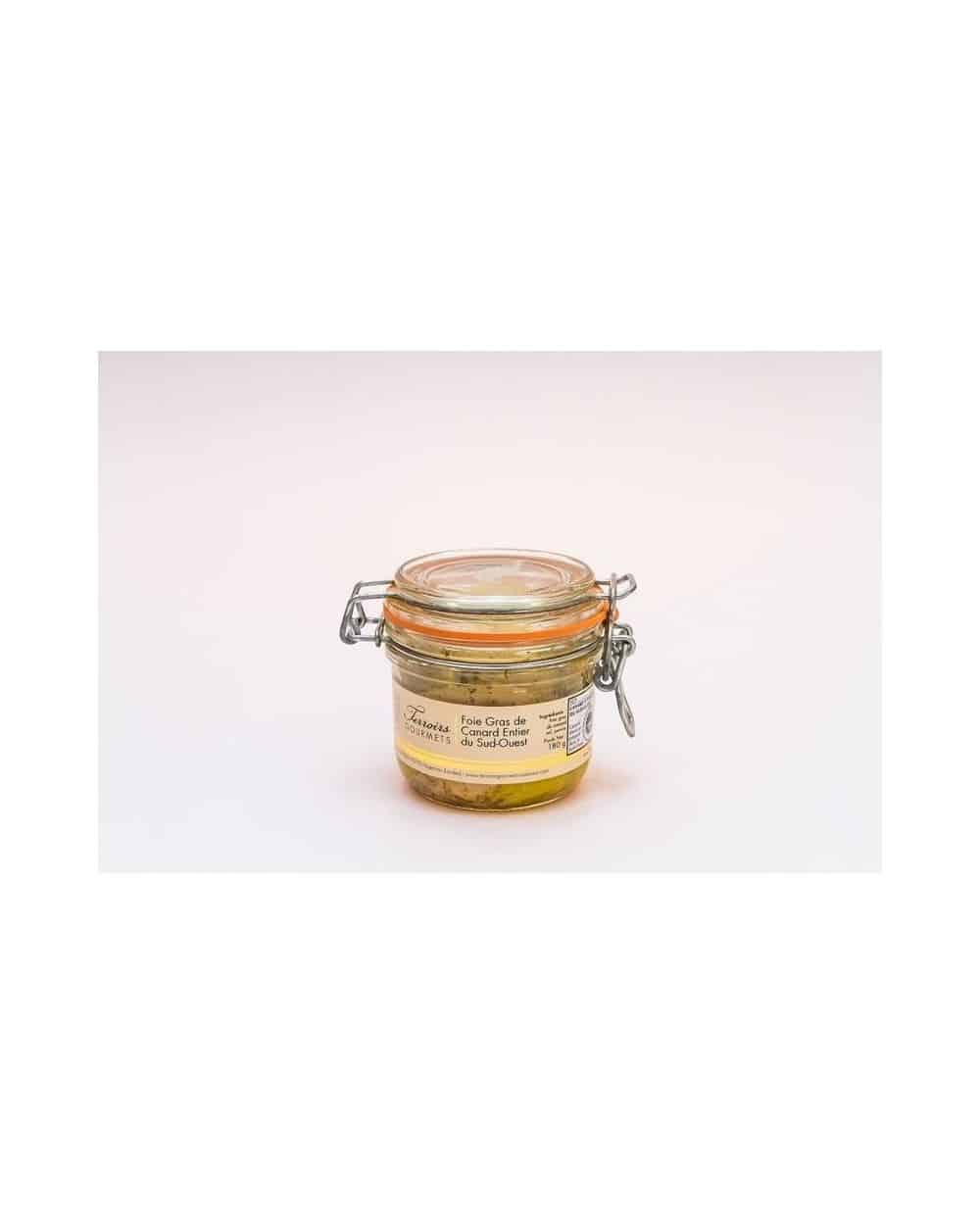 Foie gras de canard entier du Sud-Ouest TG 125g