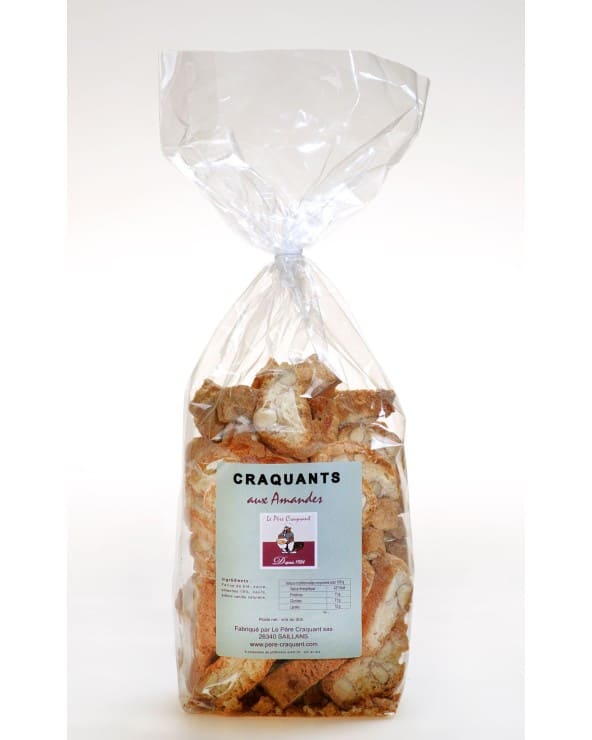 Craquants aux amandes 100g
