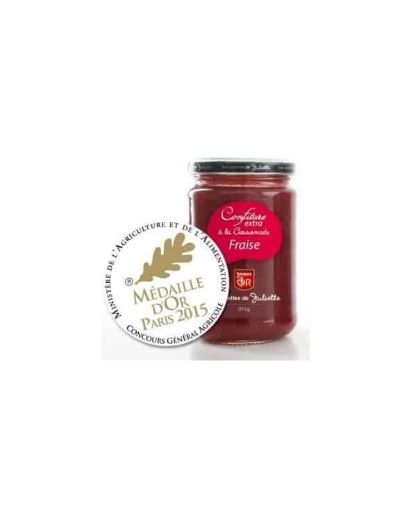 Confiture extra Fraise à la Cassonade 310g