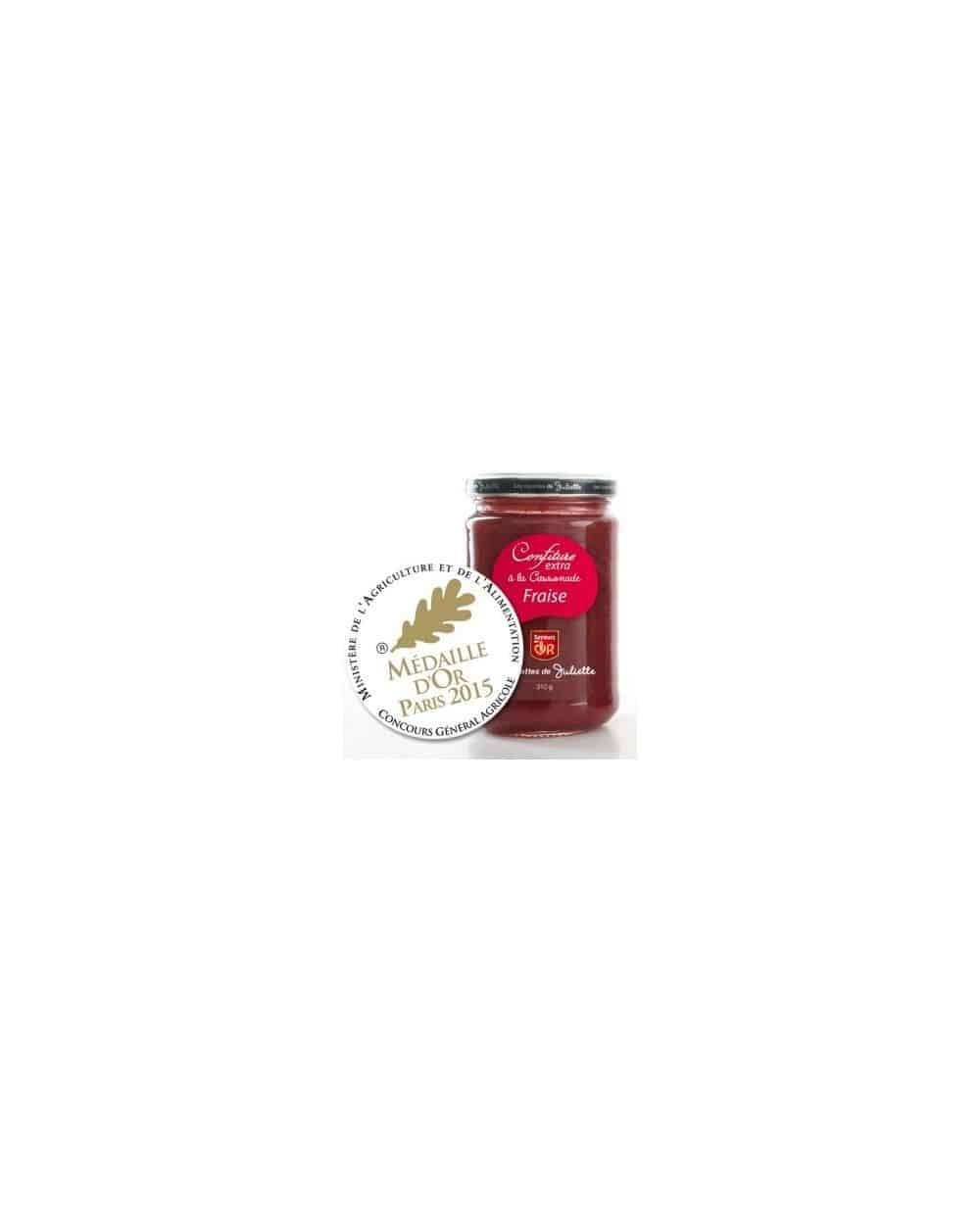 Confiture extra Fraise à la Cassonade 310g