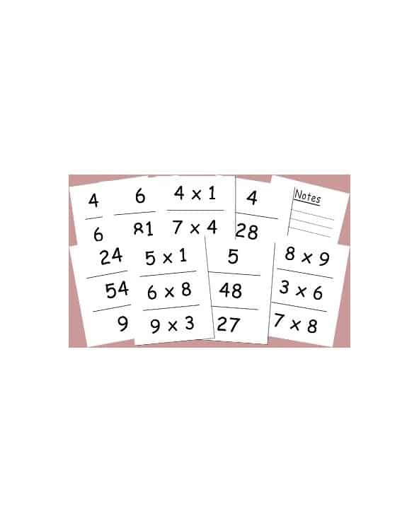 J'apprends la Table de Multiplication