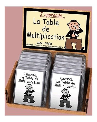 J'apprends la Table de Multiplication