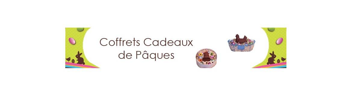 Idée cadeaux de Pâques - Panier d'oeufs de Pâques en chocolat