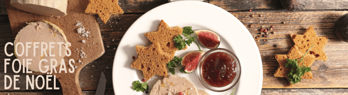 Panier garni cadeau découverte du foie gras - Idéal pour les fêtes