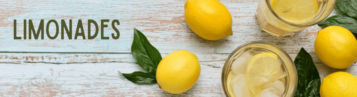 Limonade Artisanale à la Violette, Mandarine ou Citron