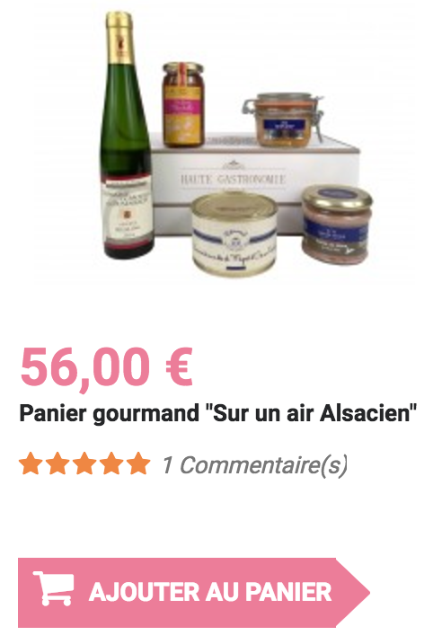 panier gourmand alsacien